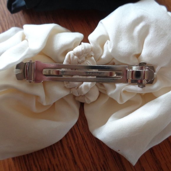 Womens Large Bow Barrette Hair Clip Made in France - Picture 5 of 9